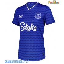 Camisa de time de futebol Everton Dwight McNeil #7 Replicas 1º Equipamento Feminina 2025-26 Manga Curta